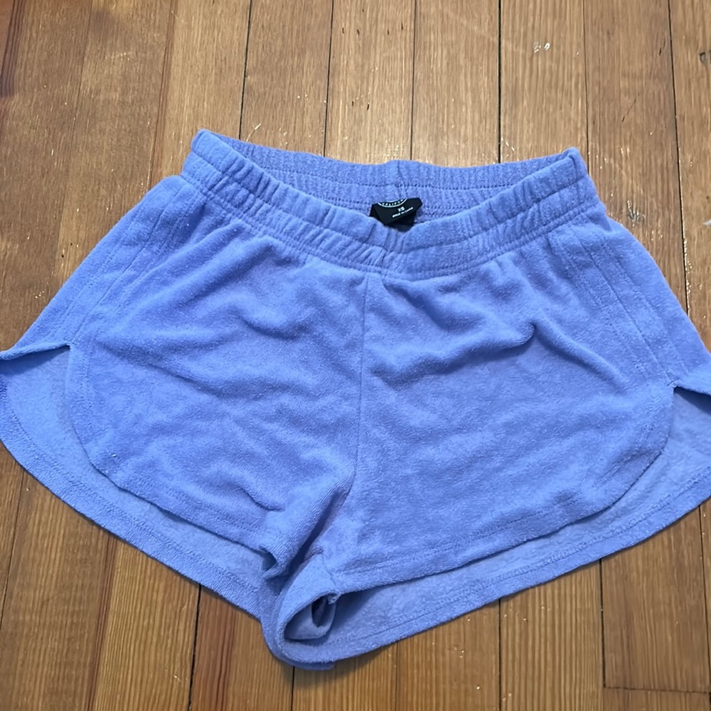 Purple Pacsun Terrycloth Shorts